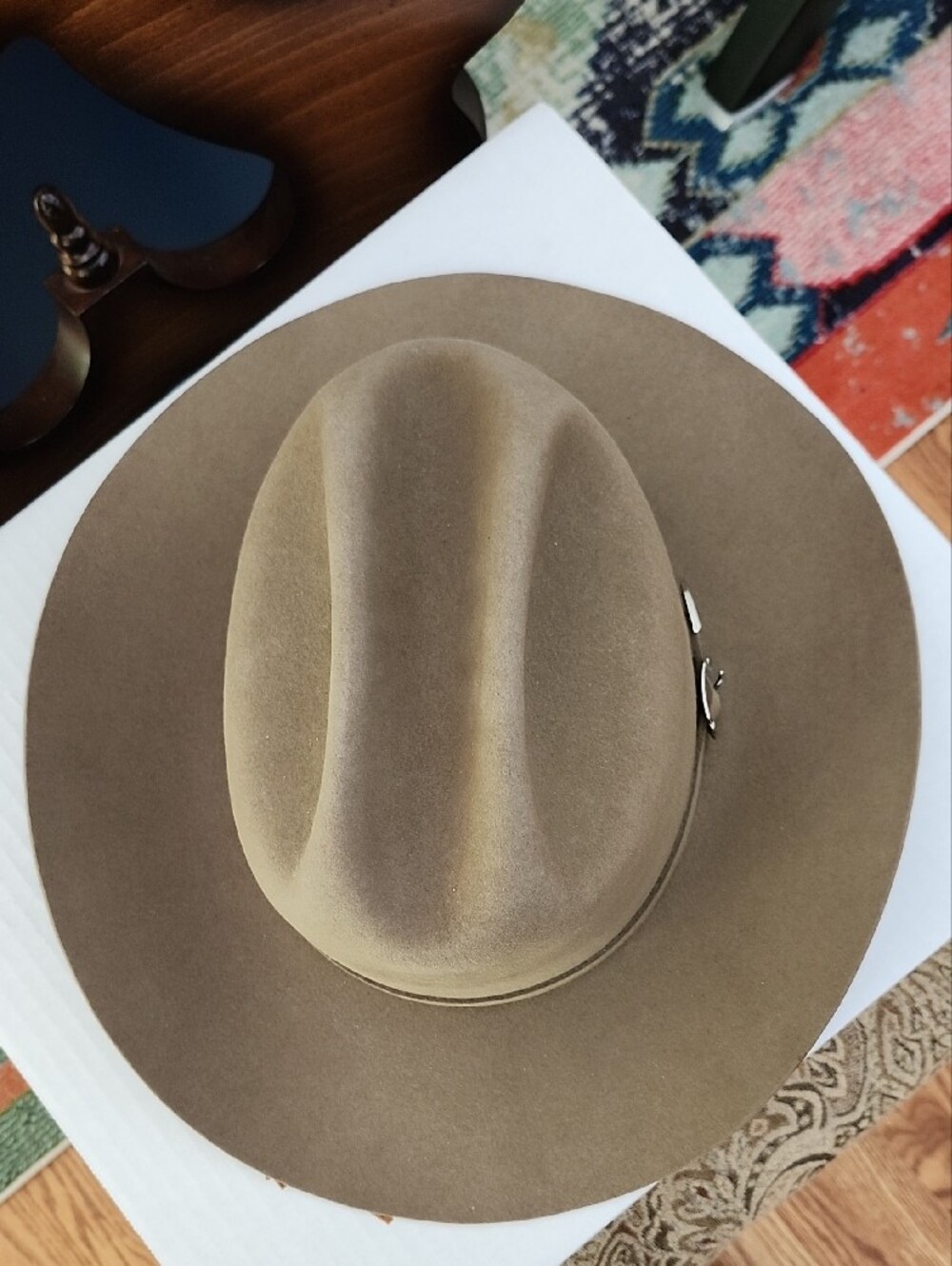 Resistol "The Great Roundup" Collection Self-conforming Felt Cowboy Hat - Picture 7 of 14